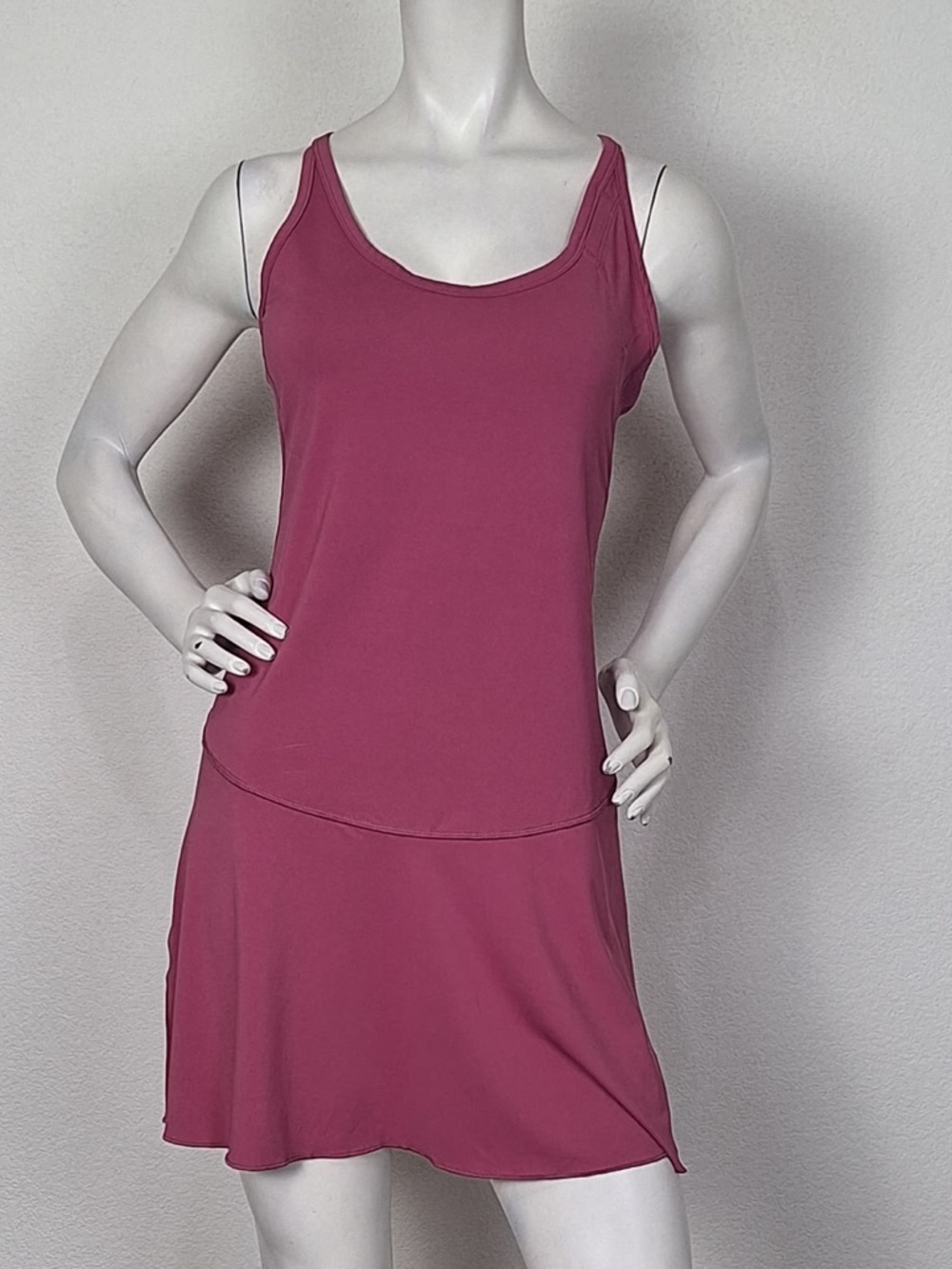 Patagonia Pink W's All Weather Sporty Gorpcore Back Pocket Mini Dress Size S - Picture 2 of 11